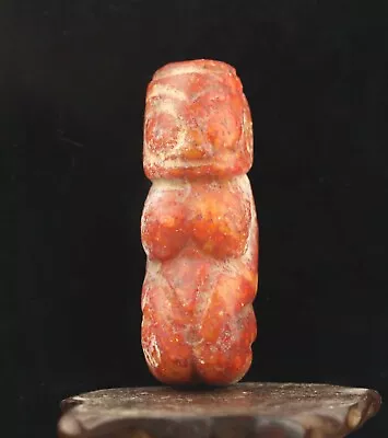 China Old Natural Hetian Jade Hand-carved Statue Buddha Pendant M • £9.63