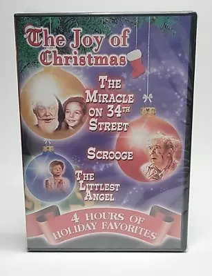 Triple Feature Miracle On 34th Street Scrooge The Little Angels DVD*New* • $3.99