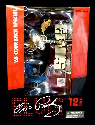 Elvis Presley 12 Inch 1968 Comeback Box Figure McFarlane Toys Amricons • $189.99