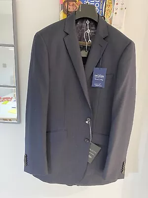 T M Lewin Suit. Kane Denim Slim Fit (jacket 46 L & Trou. 38 Unhemmed. RRP £300 • £1