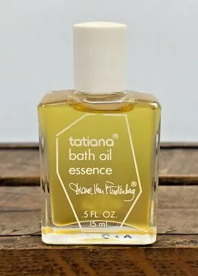 Vintage TATIANA By Diane Von Furstenberg Bath Oil Essence 1/2 Oz • $24.95