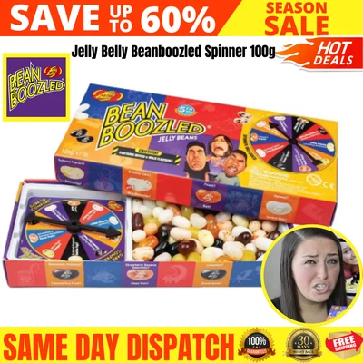 $15.95 • Buy Jelly Belly BEAN BOOZLED Jelly Beans Spinner Wheel Game 5th Edition100g Gift Box