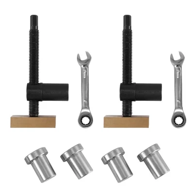$43.88 • Buy Woodworking Bench Dog Brake Inserts Workbench Fast Fixed Clip Clamp Measure V1P4