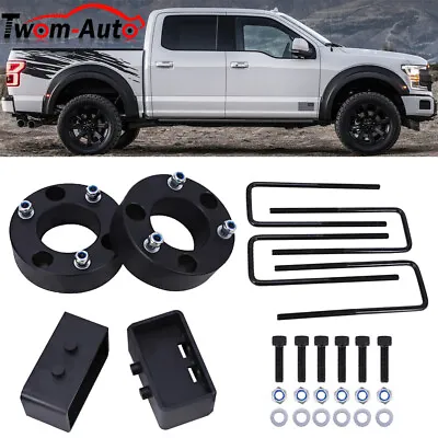 3  Front And 2  Rear Leveling Lift Kit For 2004-2021 Ford F150 4WD 2WD USA Stock • $74.95