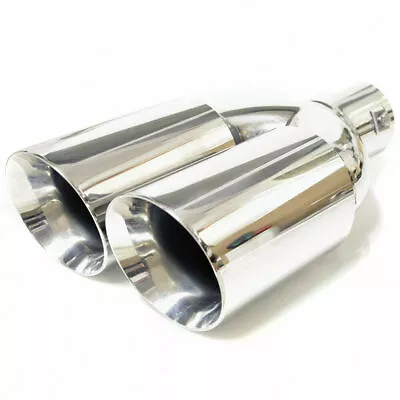 Exhaust Tip Trim Pipe For Mercedes Benz C Class W202 W203 W204 A W168 W169 176 • $32.99