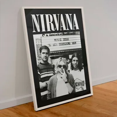 £10.99 • Buy Nirvana Poster Print - Kurt Cobain Nevermind Poster - A3 Size Wall Art