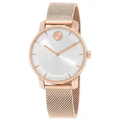 Movado Bold Quartz Silver Dial Ladies Watch 3600924 • $240.90