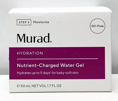 Murad Hydration Nutrient Charged Water Gel 1.7 FL OZ Step 3 Moisturize • $28.99