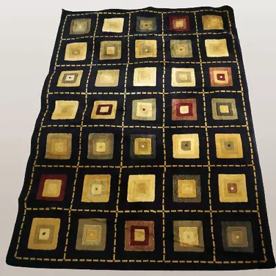 San Marco Lido Throw Area Rug Power Loomed Viscose Pile Made In Belgium • $79.99