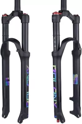 BOLANY Mountain Bike Front Fork Air Suspension 29  Inch  100mm Travel Remote • $89.99