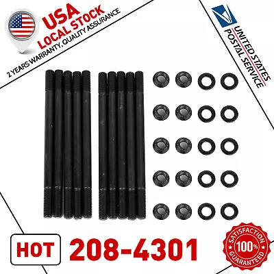 Head Studs Stud Kit For Honda Civic Crx Del Sol D15 D16 D15b2 D15b7 D16a6 D16z6 • $81.99