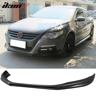 Fits 09-12 VW CC 4Dr Sedan Front Bumper Lip Spoiler - Polypropylene PP • $149.99