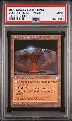 Volrath's Stronghold - Stronghold - MINT - PSA 9. POP 17. MTG In Store.  • $156.74