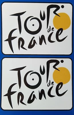 £3.99 • Buy 2 X Tour De France Cycling Race French Vinyl Stickers Free P&p