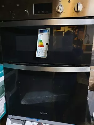 £100 • Buy Indesit KDD 3340 IX (Electric Double Oven) (BUILTIN) Missing Accessories Unused,