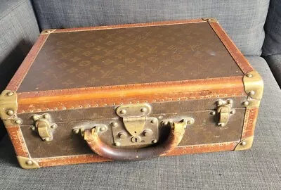 Vintage Authentic Louis Vuitton Attaché Briefcase Suitcase Luggage LVMonogram • $1999.95