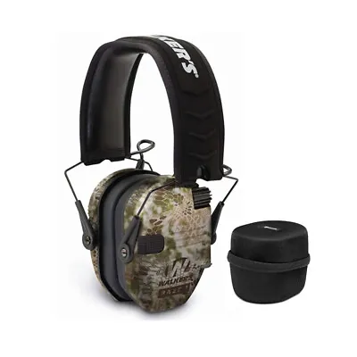 Walkers Game Ear Razor Muffs Kryptek CAmo With Protective Case • $59.99