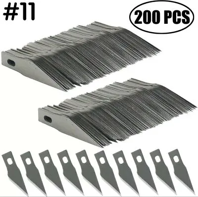 $18.99 • Buy 200 Pcs For X-ACTO Knife Scoring Sharp Blades  EXacto Set Pack Hobby Crafts Arts