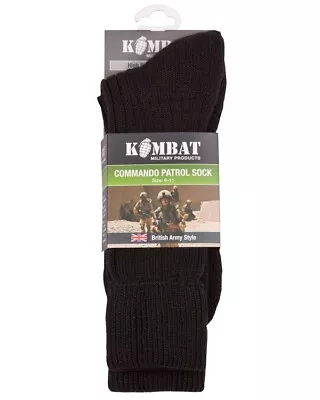 £6.90 • Buy Kombat UK Army Patrol Military Socks Size 6-11