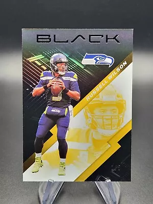 Russell Wilson 2020 Panini Black #88 Gold 1/5 Seahawks  • $50