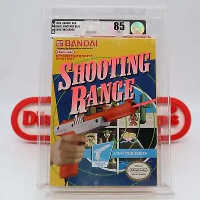 NES Nintendo SHOOTING RANGE - ZAPPER GAME - VGA GRADED 85 SILVER! NEW &  Sealed! • $499.77