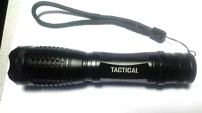  Tactical  Flashlight W/SOSFLASHINGZOOM Capabilities5 3/4-6-1/2 USED EXC. • $12