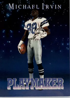 1992 Skybox Primetime #344 Michael Irvin 'Playmaker'- Dallas Cowboys • $1.79