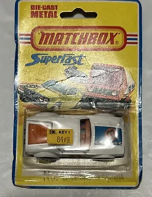 Vintage Matchbox Superfast 1975 No. 8 De Tomaso Pantera • $30