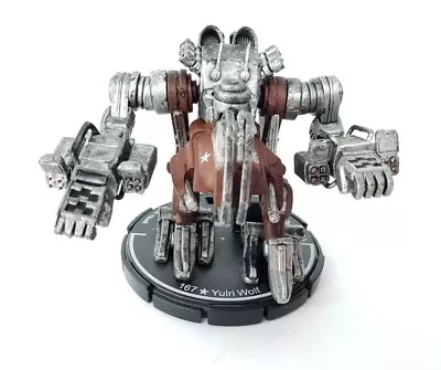 Rare MechWarrior Figure (WizKids 2002) Yulri Wolf - Black Hawk • $19.95