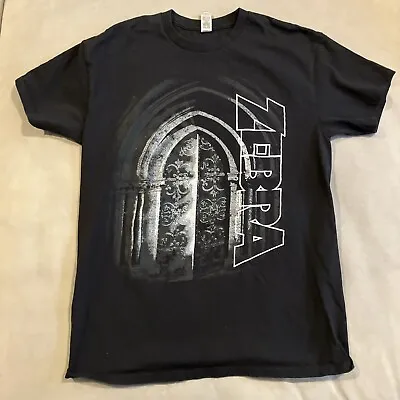 RARE - Zebra Band - Who's Behind The Door - Double Sided T Shirt - Men's Medium • $49.99