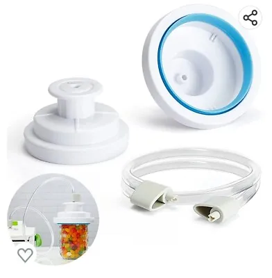 $10.99 • Buy Jar Sealer For FoodSaver Vacuum Sealer, Mason Jar Vacuum Sealer Kit For Regular