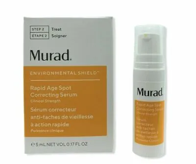 MURAD Rapid Age Spot Correcting Serum Travel Size .17oz/5ml New In Box • $14.99