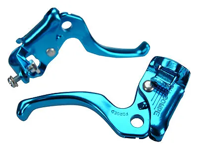 Dia-Compe MX122 BMX Classic Vintage Bicycle Brake Lever - BRIGHT DIP BLUE • $37.99