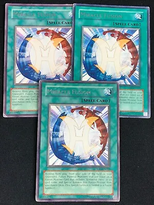 Yugioh Miracle Fusion Crv-en039 Rare X3 (mp) • $3.99