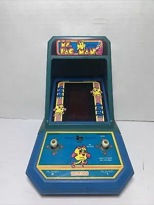 1981 Ms. PAC-MAN Mini Tabletop Arcade Video Game Coleco Bally Midway WORKING • $139.95