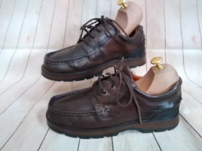 Daniel Hechter Size 7 Men's Brown Leather Lace Up Shoes • £20