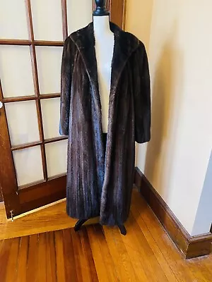 Gorgeous Ranch Mink Coat - Great Skins And Fullness. • $799