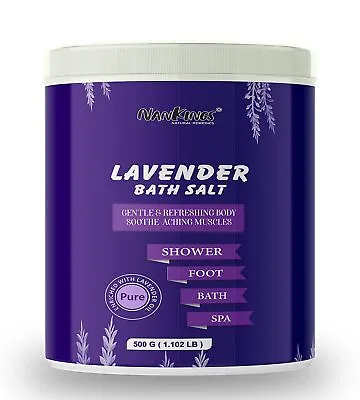 NanKing Epsom Bath Salt Enriched With Lavender Oil Multipurpose Epsom Bath Salt • $59.99