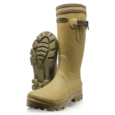 Dirt Boot® Neoprene Lined Gamekeeper Wellington Muck Field Boots® Closed Gusset • £79.99