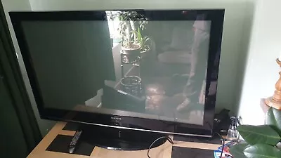 £10 • Buy Samsung PS50Q96HDX 50  720p HD Plasma Television Base Only! 