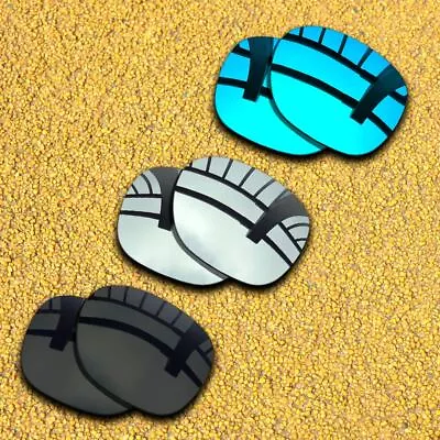 3 Pairs Lenses Replacement For-Oakley Beckon OO9125 Polarized-Black&Silver&Blue • $19.79