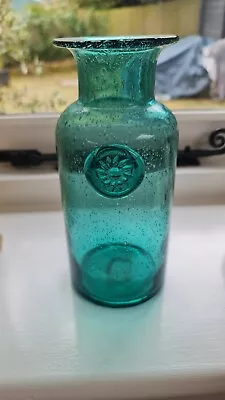 £21 • Buy Dartington Green Glass Vase, Excellent Condition