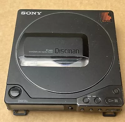 Vintage Sony Discman D-25 D25 Portable Cd Player W/ Battery Bp-100 Pack • $130