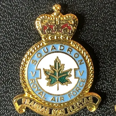 No 5 Squadron RAF Royal Air Force Enamel Badge Stand Off Radar Aircraft • £21.17