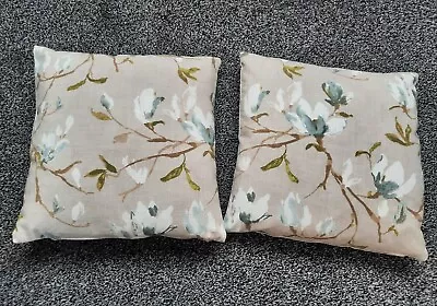 Dunelm Magnolia Green Cushion Cover Pair Home Made • £20