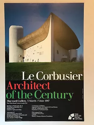 Le Corbusier Architect Of The Century Poster • £45