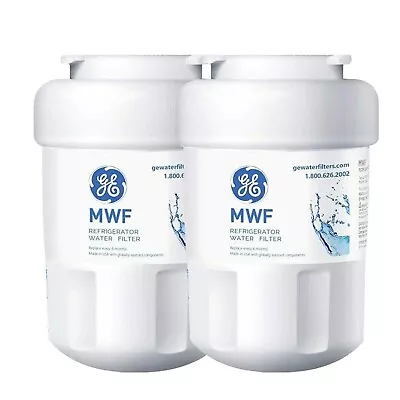 2 PACK GE MWF New GWF 46-9991 MWFP Smartwater Fridge Water Filter Replacement • $16.99