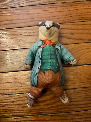 Vintage The Toy Works Bean Bag Wind In The Willow Mr. Badger 1981 Ariel Inc Plus • $9.99