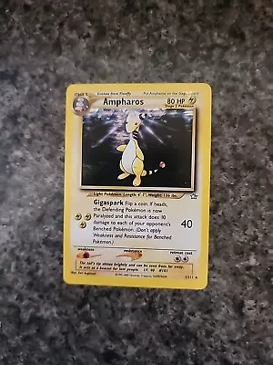 Ampharos 1/111 Neo Genesis Holo Pokémon Card NM • $19.99