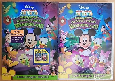Mickey's Adventures In Wonderland - Autenthic Disney - (DVD NEW Sealed) • $10.97